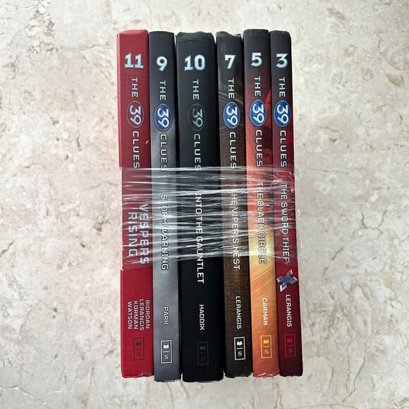 The 39 Clues Books SET 3 5 7 9 10 11 Sword Viper Gauntlet Vespers Storm - Picture 5 of 8